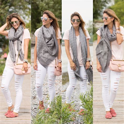 Louis Vuitton Shawl, How To Wear It In 30 Ways 